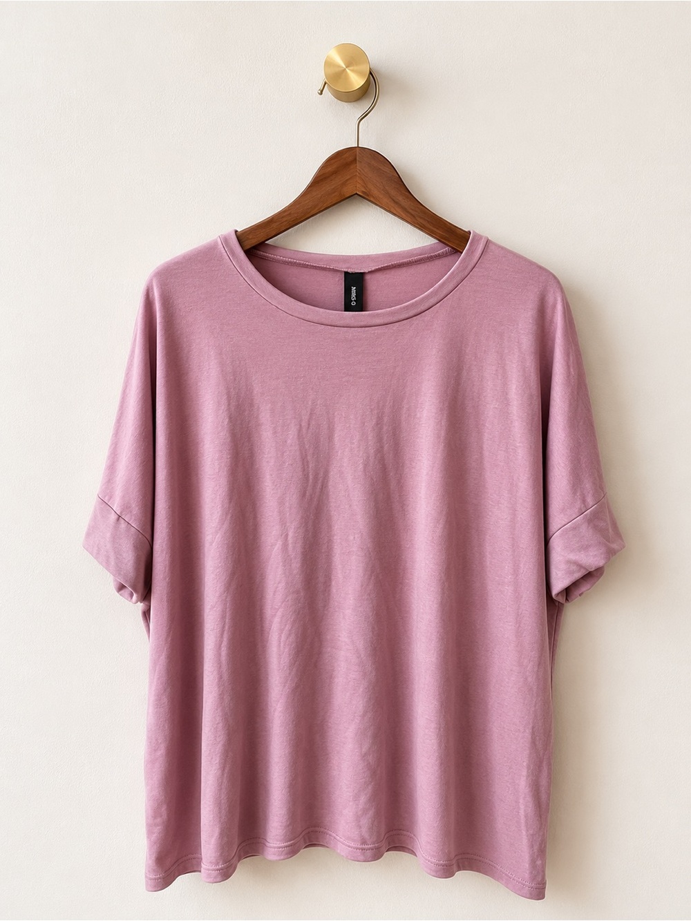 Agnes & Dora Boutique Dusty Coral Boxy Tee XXS NWT